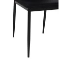 ΚΑΡΕΚΛΑ ΤΡΑΠΕΖΑΡΙΑΣ PERKY HM18347.02 ΜΑΥΡΟ ΥΦΑΣΜΑ & ΜΕΤΑΛΛΙΚΑ ΠΟΔΙΑ 44x60x87Υεκ