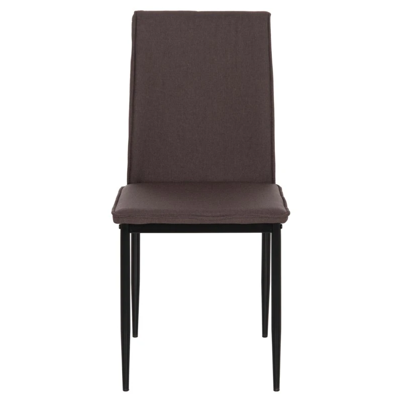 ΚΑΡΕΚΛΑ ΤΡΑΠΕΖΑΡΙΑΣ PERKY HM18347.03 ΚΑΦΕ ΥΦΑΣΜΑ-ΜΕΤΑΛ. ΠΟΔΙΑ ΜΑΥΡΑ 44x60x87Υεκ