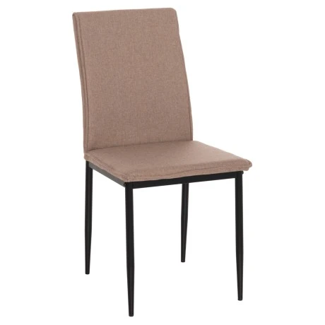 ΚΑΡΕΚΛΑ ΤΡΑΠΕΖΑΡΙΑΣ PERKY HM18347.04 ΜΠΕΖ ΥΦΑΣΜΑ-ΜΕΤΑΛ. ΠΟΔΙΑ ΜΑΥΡΑ 44x60x87Υεκ