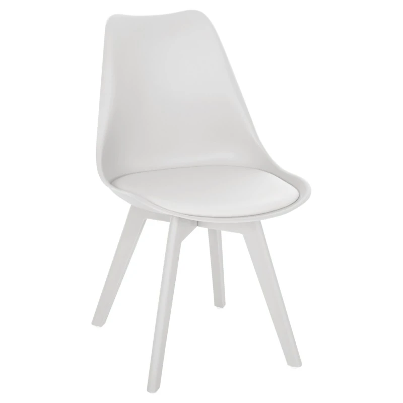 ΚΑΡΕΚΛΑ VEGAS HM0033.31 ΠΟΛΥΠΡΟΠΥΛΕΝΙΟΥ-PU- ΛΕΥΚΟ 47,5x55x82 εκ.
