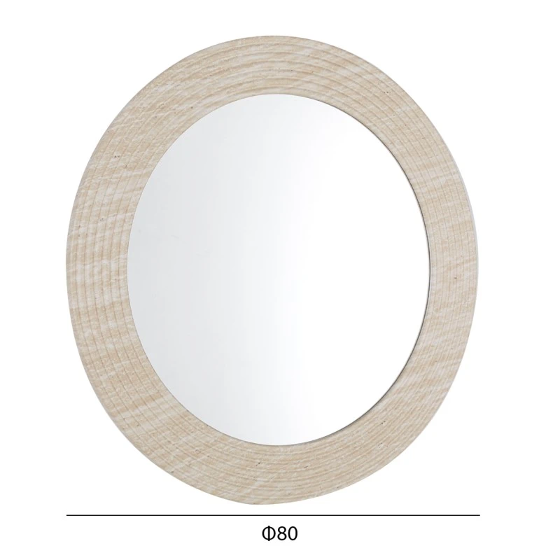 ΚΑΘΡΕΠΤΗΣ ΤΟΙΧΟΥ FONTE HM4880 ΠΛΑΙΣΙΟ MDF ΜΕ PVC ΣΕ ΧΡΩΜΑΤΙΣΜΟ ΤΡΑΒΕΡΤΙΝΑΣ Φ80εκ.