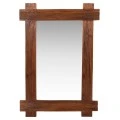 ΚΑΘΡΕΠΤΗΣ ΤΟΙΧΟΥ HM4303 ΑΝΑΚΥΚΛΩΜΕΝΟ TEAK ΣΕ ΦΥΣΙΚΟ 70x100Υεκ.