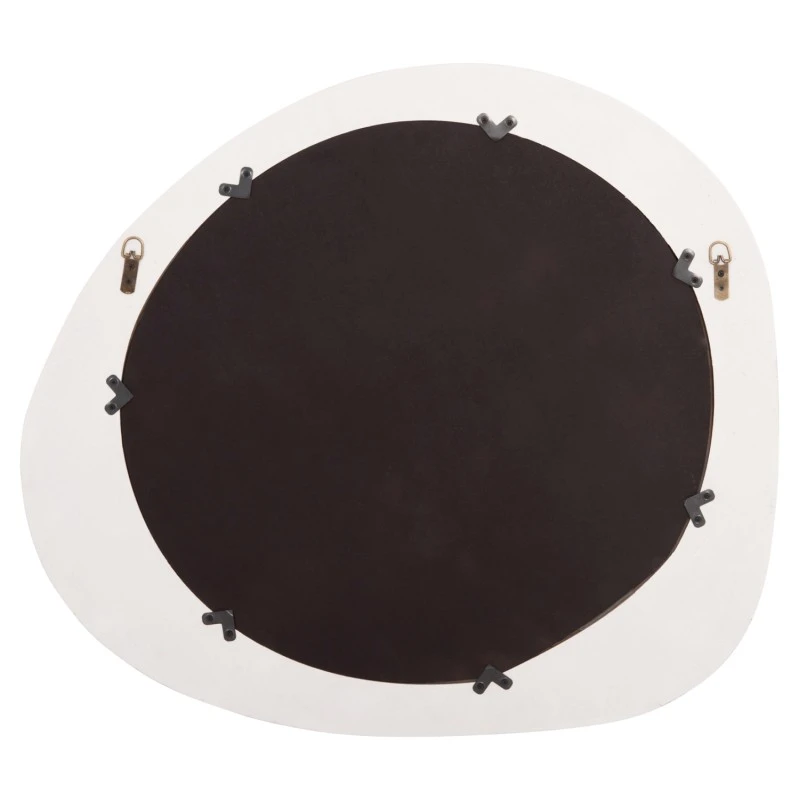 ΚΑΘΡΕΠΤΗΣ ΤΟΙΧΟΥ ΟΒΑΛ ΣΕΙΡΑ SANTORINI HM4511 MDF ΣΕ ΥΠΟΛΕΥΚΟ 82x3,5x74Υεκ