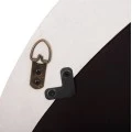 ΚΑΘΡΕΠΤΗΣ ΤΟΙΧΟΥ ΟΒΑΛ ΣΕΙΡΑ SANTORINI HM4514 MDF ΣΕ ΥΠΟΛΕΥΚΟ 48x3,2x60Υεκ