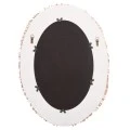 ΚΑΘΡΕΠΤΗΣ ΤΟΙΧΟΥ ΣΕΙΡΑ SANTORINI HM4528 MDF ΥΠΟΛΕΥΚΟ-ΔΙΑΚΟΣΜΗΣΗ ΣΕ ΜΠΕΖ 60x2x80Υεκ.