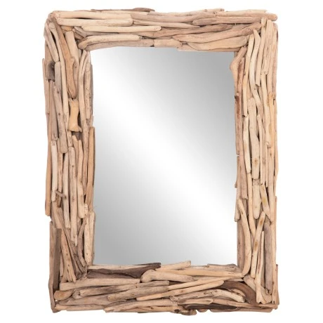 ΚΑΘΡΕΠΤΗΣ ΤΟΙΧΟΥ TWIGS HM4440 DRIFTWOOD ΣΕ ΦΥΣΙΚΟ ΧΡΩΜΑ 62x10x82Υεκ.