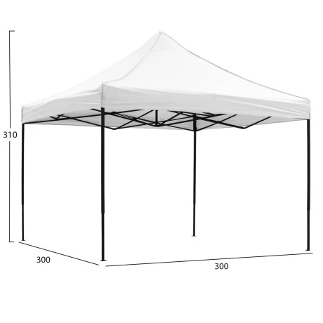 ΑΝΤΑΛΛΑΚΤΙΚΟ ΠΑΝΙ ΣΚΙΑΣΗΣ ΓΙΑ ΚΙΟΣΚΙ/GAZEBO HM6310 ΛΕΥΚΟ 3x3m