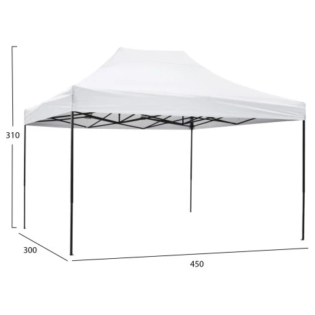 ΑΝΤΑΛΛΑΚΤΙΚΟ ΠΑΝΙ ΣΚΙΑΣΗΣ ΓΙΑ ΚΙΟΣΚΙ/GAZEBO HM6311 ΛΕΥΚΟ 3x4.5m