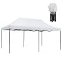 ΑΝΤΑΛΛΑΚΤΙΚΟ ΠΑΝΙ ΣΚΙΑΣΗΣ ΓΙΑ ΚΙΟΣΚΙ/GAZEBO HM6312 ΛΕΥΚΟ 3x6m