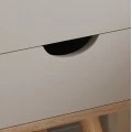 ΚΟΜΟΔΙΝΟ DINKL HM2472.05 ΜΕΛΑΜΙΝΗ-2 ΣΥΡΤΑΡΙΑ ΣΟΝΑΜΑ-ΓΚΡΙ 29,7x29,7x45Υεκ