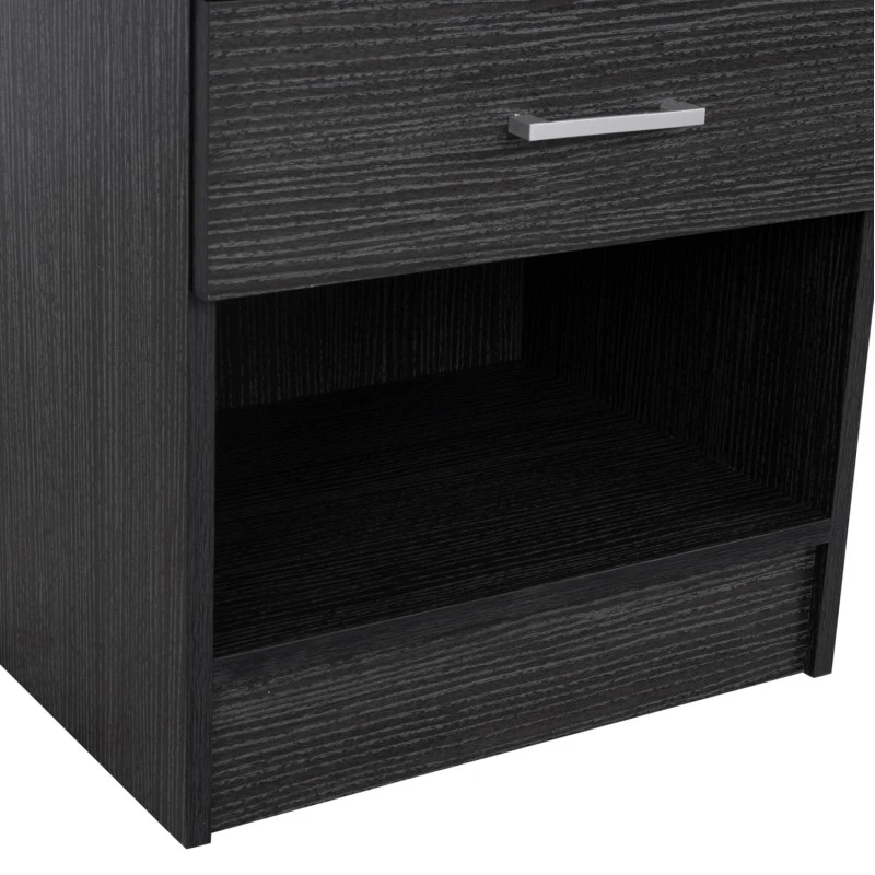 ΚΟΜΟΔΙΝΟ ΜΕ 1 ΣΥΡΤΑΡΙ LANEY ZEBRANO 45x35,5x47Υ εκ. HM2345.02