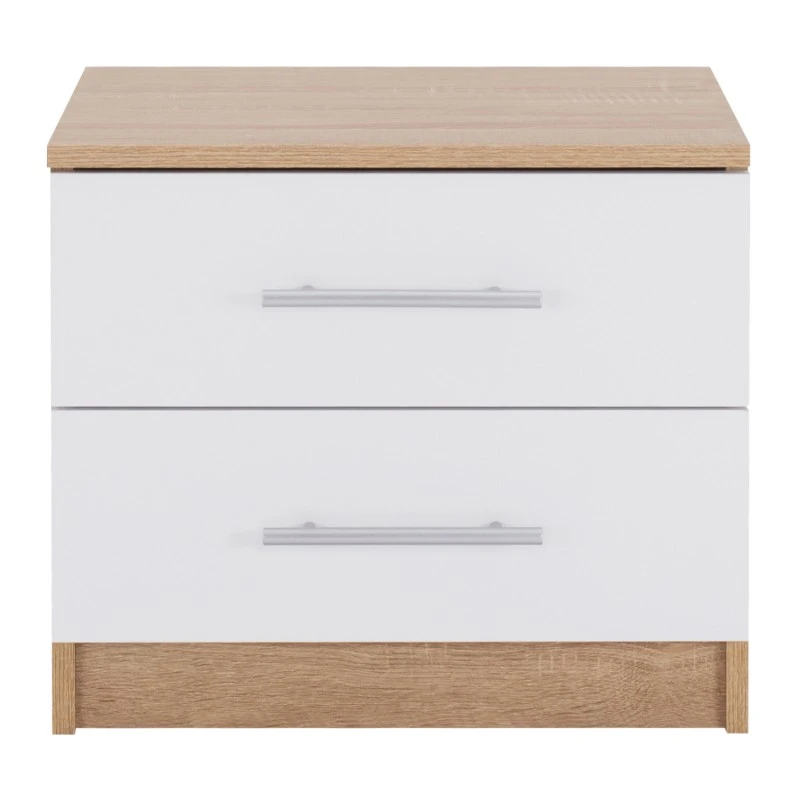 ΚΟΜΟΔΙΝΟ ΜΕΛΑΜΙΝΗΣ HM2220.06 SONAMA - ΛΕΥΚΟ 48x40,5x41,5 εκ.