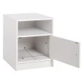 ΚΟΜΟΔΙΝΟ ΜΕΛΑΜΙΝΗΣ MALORY HM2205.05 ΛΕΥΚO 40x40x50Yεκ.