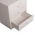 ΚΟΜΟΔΙΝΟ ΣΕΙΡΑ SANTORINI HM18047 MDF ΣΕ ΥΠΟΛΕΥΚΟ ΧΡΩΜΑ-3 ΣΥΡΤΑΡIA 48x38x55,5Υεκ.