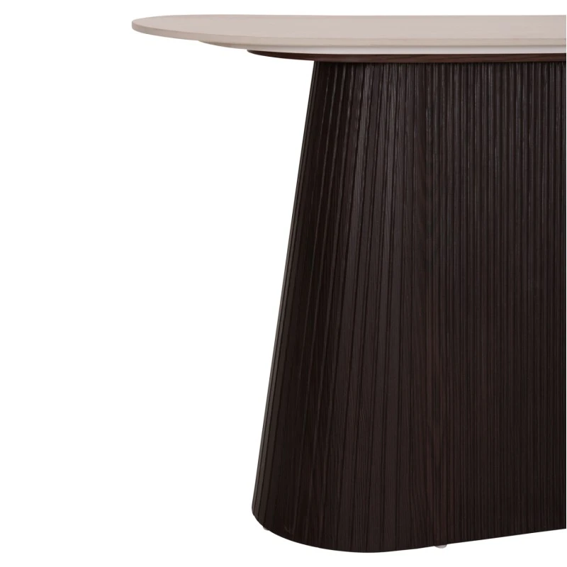 ΚΟΝΣΟΛΑ CATER HM18323 ΚΕΡΑΜΙΚΟ TOP ΟΨΗ ΤΡΑΒΕΡΤΙΝΑΣ-MDF ΒΑΣΗ 120x40x78Υεκ.