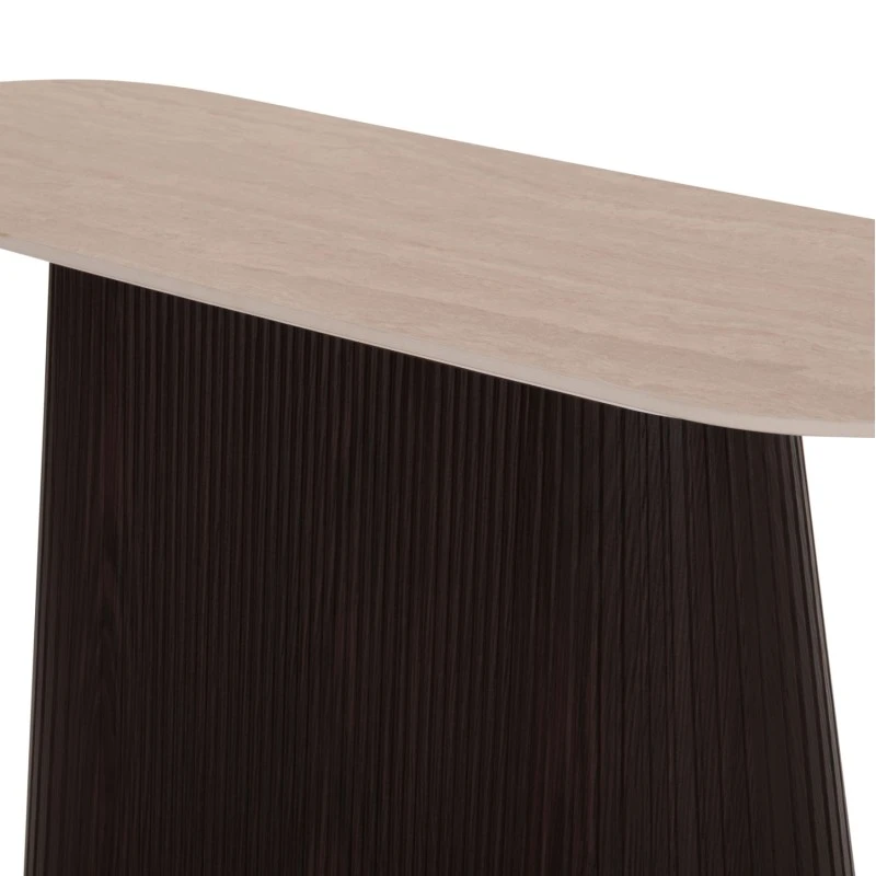 ΚΟΝΣΟΛΑ CATER HM18323 ΚΕΡΑΜΙΚΟ TOP ΟΨΗ ΤΡΑΒΕΡΤΙΝΑΣ-MDF ΒΑΣΗ 120x40x78Υεκ.