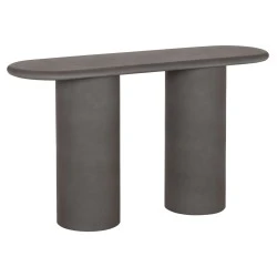 ΚΟΝΣΟΛΑ KENJI FIBER CEMENT ΣΕ ΓΚΡΙ HM6584.01 140x40x77Υεκ.