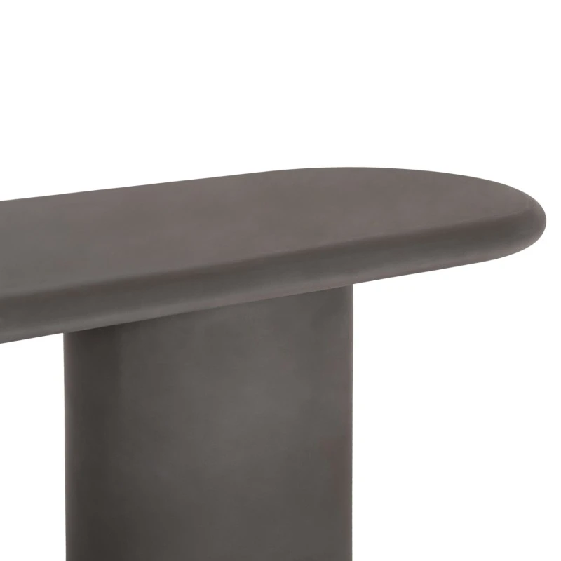 ΚΟΝΣΟΛΑ KENJI FIBER CEMENT ΣΕ ΓΚΡΙ HM6584.01 140x40x77Υεκ.
