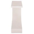 ΚΟΝΣΟΛΑ ΣΕΙΡΑ SANTORINI HM18049 MDF ΣΕ ΥΠΟΛΕΥΚΟ ΧΡΩΜΑ 110x30x70Υεκ.