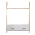 ΚΡΕΜΑΣΤΡΑ ΜΕ ΣΥΡΤΑΡΙΑ ΠΑΙΔΙΚH PASCHAL HM2491.03 ΜΕΛΑΜΙΝΗ-ΞΥΛΟ ΠΕΥΚΟΥ 80x40x130Υεκ