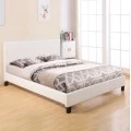 ΚΡΕΒΑΤΙ BECCA 150x200 εκ. ΜΕ PU ΛΕΥΚΟ HM553.01