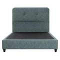 ΚΡΕΒΑΤΙ DOLORES LIGHT GREEN HM648.27 ΓΙΑ ΣΤΡΩΜΑ 120x200 εκ.