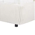 ΚΡΕΒΑΤΙ ΔΙΠΛΟ ΜΕ ΑΠΟΘ.ΧΩΡΟ KALLY HM729.03 ΜΠΕΖ FAUX FUR ΥΦΑΣΜΑ--ΣΤΡΩΜΑ 160x200εκ