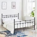 ΚΡΕΒΑΤΙ ΜΕΤΑΛΛΙΚΟ JACINDA 150x200 εκ. ΜΑΥΡΟ ΧΡΩΜΑ HM575.01