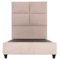 ΚΡΕΒΑΤΙ ΜΟΝΟ MILO HM652.32 ΜΠΕΖ TEDDY ΥΦΑΣΜΑ ΓΙΑ ΣΤΡΩΜΑ 90x200εκ