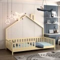 ΚΡΕΒΑΤΙ ΠΑΙΔΙΚΟ HOUSER HM740.01 τ.MONTESSORI ΞΥΛΟ ΠΕΥΚΟ ΦΥΣΙΚΟ--ΓΙΑ 190x90εκ