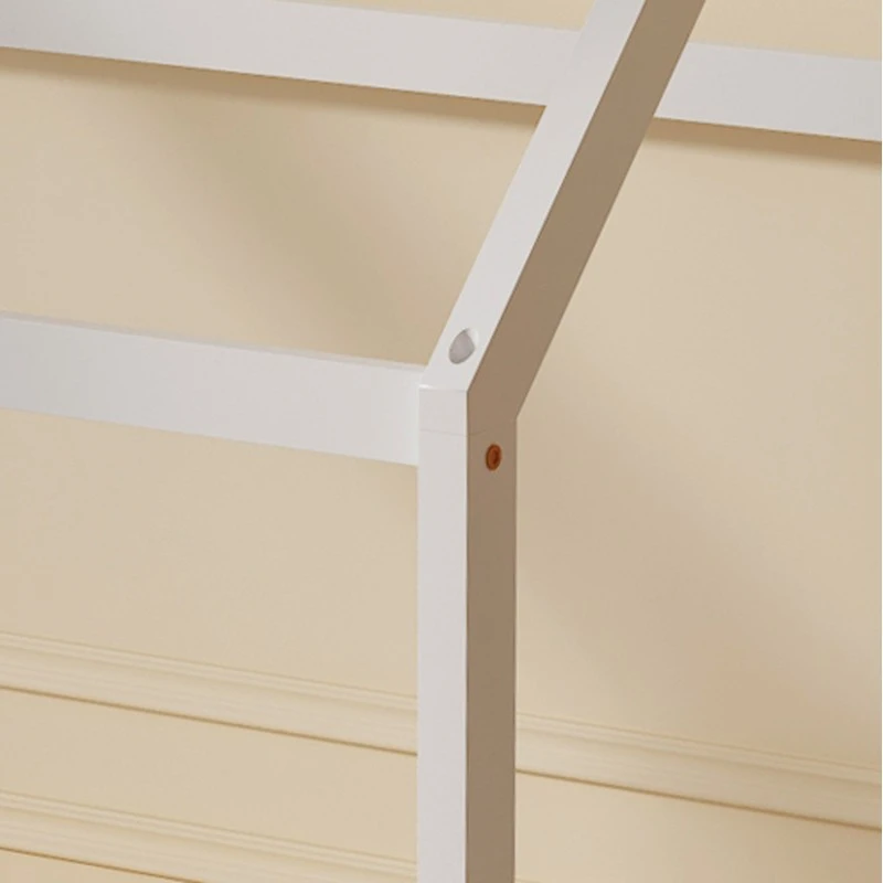 ΚΡΕΒΑΤΙ ΠΑΙΔΙΚΟ PEPE HM677.03 τ.MONTESSORI ΞΥΛΟ ΠΕΥΚΟ ΛΕΥΚΟ- 190x90εκ