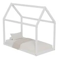 ΚΡΕΒΑΤΙ ΠΑΙΔΙΚΟ PEPE HM678.03 τ.MONTESSORI ΞΥΛΟ ΠΕΥΚΟ ΛΕΥΚΟ- 140x70εκ