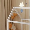 ΚΡΕΒΑΤΙ ΠΑΙΔΙΚΟ PEPE HM678.03 τ.MONTESSORI ΞΥΛΟ ΠΕΥΚΟ ΛΕΥΚΟ- 140x70εκ