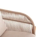 LOUNGE ΣΕΤ SANJI HM21214 ΤΡΑΠΕΖΙ & 2 ΠΟΛΥΘΡΟΝΕΣ--ΞΥΛΟ ΑΚΑΚΙΑΣ-ΑΛΟΥΜΙΝΙΟ-ΣΧΟΙΝΙ