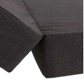 ΜΑΞΙΛΑΡΙ ΞΑΠΛΩΣΤΡΑΣ KIHEI HM21094.03 OLEFIN ΣΚΟΥΡΟ ΓΚΡΙ ΜΕ FOAM 198x70x20Υεκ
