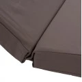 ΜΑΞΙΛΑΡΙ ΞΑΠΛΩΣΤΡΑΣ POLYESTER CHIOS ΓΚΡΙ HM11234.10P 192x58x6 εκ.