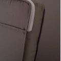 ΜΑΞΙΛΑΡΙ ΞΑΠΛΩΣΤΡΑΣ POLYESTER CHIOS ΓΚΡΙ HM11236.10P 196(117+1+78)x58x9εκ.