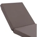 ΜΑΞΙΛΑΡΙ ΞΑΠΛΩΣΤΡΑΣ POLYESTER SIFNOS ΓΚΡΙ HM11235.10P 190x70x11 εκ.