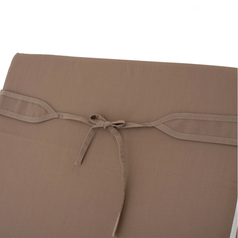 ΜΑΞΙΛΑΡΙ ΞΑΠΛΩΣΤΡΑΣ TEXTILENE 600gr/m2 2X1 SIFNOS ΜΟΚΑ HM11234.04T 196(117+1+78)x58x6 εκ.