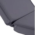 ΜΑΞΙΛΑΡΙ ΞΑΠΛΩΣΤΡΑΣ TEXTILENE 600gr SIFNOS ΓΚΡΙ HM11236.30T 196(117+1+78)x58x9εκ.