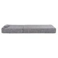 ΜΑΞΙΛΑΡΙ ΞΑΠΛΩΣΤΡΑΣ TEXTILENE SIFNOS ΓΚΡΙ HM11761.10 200(120+80)x70x20Yεκ.
