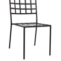 ΜΕΤΑΛΛΙΚΗ ΚΑΡΕΚΛΑ EMERY HM5509 ΣΕ ΜΑΥΡΗ ΑΠΟΧΡΩΣΗ 46x58x88  cm