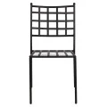 ΜΕΤΑΛΛΙΚΗ ΚΑΡΕΚΛΑ EMERY HM5509 ΣΕ ΜΑΥΡΗ ΑΠΟΧΡΩΣΗ 46x58x88  cm