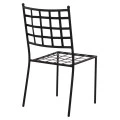 ΜΕΤΑΛΛΙΚΗ ΚΑΡΕΚΛΑ EMERY HM5509 ΣΕ ΜΑΥΡΗ ΑΠΟΧΡΩΣΗ 46x58x88  cm