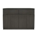 ΜΠΟΥΦΕΣ JOLENE HM2234.01 2 ΣΥΡΤΑΡΙΑ & 4 ΠΟΡΤΕΣ ZEBRANO 120X40X80εκ.