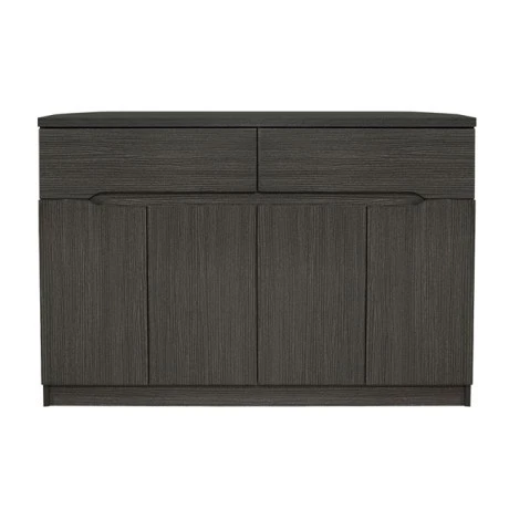 ΜΠΟΥΦΕΣ JOLENE HM2234.01 2 ΣΥΡΤΑΡΙΑ & 4 ΠΟΡΤΕΣ ZEBRANO 120X40X80εκ.