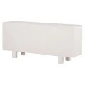 ΜΠΟΥΦΕΣ ΣΕΙΡΑ SANTORINI HM18068 MDF ΣΕ ΥΠΟΛΕΥΚΟ ΧΡΩΜΑ-3 ΠΟΡΤΕΣ 140x38x64Υεκ.
