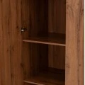 ΝΤΟΥΛΑΠΑ 3ΦΥΛΛΗ ΜΕ 2 ΣΥΡΤΑΡΙΑ CARYS HM746.12 ΜΕΛΑΜΙΝΗ ΦΥΣΙΚΟ/ΓΚΡΙ 150x55,5x160Υεκ