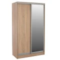 ΝΤΟΥΛΑΠΑ ΣΥΡΟΜΕΝΗ ADLER ΜΕΛΑΜΙΝΗΣ 120x60x220Yεκ. ΔΙΦΥΛΛΗ SONAMA ΜΕ ΚΑΘΡΕΠΤΗ HM2460.01