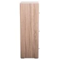 ΝΤΟΥΛΑΠΙ ΜΕ 3 ΑΠΟΘ. ΧΩΡΟΥΣ SORIANO HM9939.11 SONAMA OAK ΜΕΛΑΜΙΝΗ 40x39x119Υεκ.